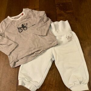 🎉BUNDLE 10 for $30🎉 ESPIRIT • Pale blue and Grey Kids Matching Set